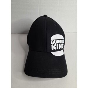 Burger King Crew Staff Adjustable Black Ballcap Official